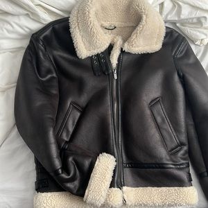 Zara Shearling Coat